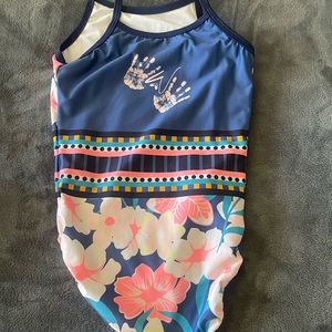 Chalk warrior Child large leotard- New without tags